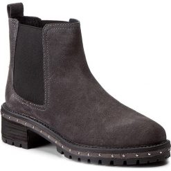 Sztyblety BRONX - 46956-B BX 1417 Dark Grey 07. Szare buty zimowe damskie marki Bronx, z materiału. W wyprzedaży za 239,00 zł.