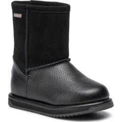Buty EMU AUSTRALIA - Trigg K12169 Black. Czarne śniegowce dziewczęce EMU Australia, bez zapięcia. Za 399,00 zł.