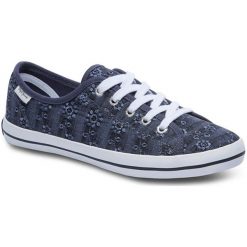 Sneakersy w kolorze granatowym. Niebieskie sneakersy damskie Melissa, Pepe Jeans, z materiału. W wyprzedaży za 89,95 zł.
