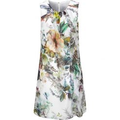 Cellbes Elegancka sukienka w kwiaty w kwiaty female ze wzorem 36. Sukienki damskie Cellbes, na co dzień, w kwiaty, z tkaniny, eleganckie, z okrągłym kołnierzem, bez rękawów, proste. Za 279,00 zł.