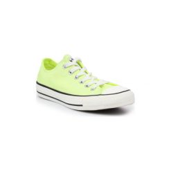 Buty Converse CT OX Neon 136585C. Żółte trampki męskie Converse, bez wzorów, bez zapięcia. Za 208,03 zł.