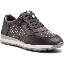 Sneakersy JANA - 8-23612-21 Graphite 206. Szare półbuty damskie marki Jana, z zamszu. W wyprzedaży za 179,00 zł.