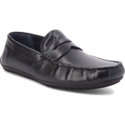 Mokasyny JOOP! - Zenon 4140003958 Dark Blue 402. Niebieskie mokasyny męskie JOOP!, ze skóry. W wyprzedaży za 419,00 zł.