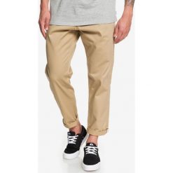 Quiksilver Disaray Spodnie Beżowy. Brązowe spodnie męskie Quiksilver, bez wzorów, z bawełny. Za 342,95 zł.