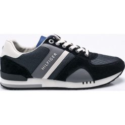 Tommy Hilfiger - Buty. Niebieskie buty sportowe męskie marki TOMMY HILFIGER, ze skóry, na sznurówki. W wyprzedaży za 319,90 zł.