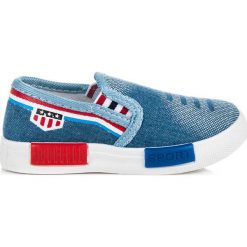 Buty sportowe dziewczęce: Wsuwane trampki dla dziewczynki DANA odcienie niebieskiego