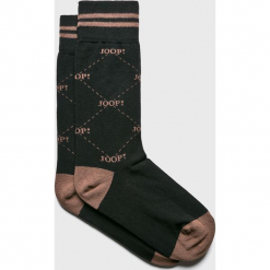 Joop! - Skarpetki. Czarne skarpetki damskie JOOP!, bez wzorów, z elastanu. W wyprzedaży za 39,90 zł.