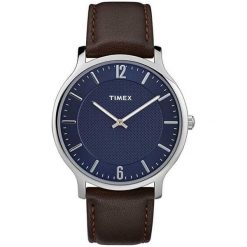 Timex Metropolitan Tw2R49900. Pomarańczowe zegarki męskie marki Timex. W wyprzedaży za 209,00 zł.