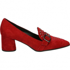 Czółenka - 1503A CAM SCA. Czerwone buty ślubne damskie Venezia, ze skóry. Za 199,00 zł.