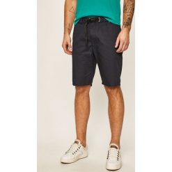 Calvin Klein - Szorty. Niebieskie spodenki i szorty męskie Calvin Klein, bez wzorów, z bawełny, casualowe. Za 399,90 zł.