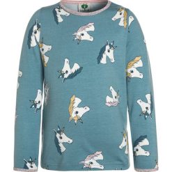Småfolk WITH UNICORN Bluzka z długim rękawem stone blue. Niebieskie t-shirty chłopięce z długim rękawem marki Småfolk, z bawełny. Za 139,00 zł.