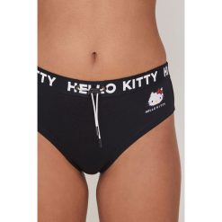 Undiz - Figi Cordiz HelloKittiz. Czarne majtki damskie Undiz, s, z elastanu. Za 49,90 zł.