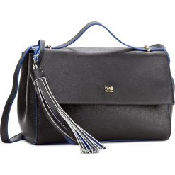 Torebki klasyczne damskie: Torebka CAVALLI CLASS – City Diva C73PWCNY0012B16 Black/Blue B16