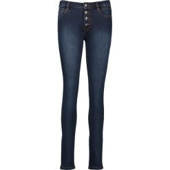 Dżinsy - Skinny fit - w kolorze granatowym. Niebieskie rurki damskie Tom Tailor, l. W wyprzedaży za 128,95 zł.