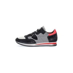 Buty Philippe Model TRLU W137 TROPEZ L U. Szare trampki męskie Philippe Model, bez wzorów, bez zapięcia. Za 800,30 zł.