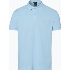 BOSS Athleisurewear - Męska koszulka polo – Piro, niebieski. Niebieskie koszulki polo BOSS Athleisurewear, l, z bawełny. Za 349,95 zł.