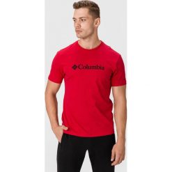 Columbia CSC Basic Logo™ Koszulka Czerwony. Czerwone podkoszulki męskie Columbia, l, z nadrukiem, z elastanu, z krótkim rękawem. Za 111,95 zł.