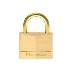Kłódka z kluczem Master Loock 35 mm mosiądz. Pomarańczowe plecaki męskie MASTER LOCK, bez wzorów. Za 29,99 zł.