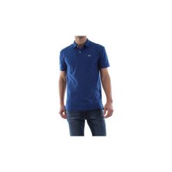 Koszulki polo z krótkim rękawem Tommy Jeans DM0DM06112 TJM POLO. Niebieskie koszulki męskie Tommy Jeans, s, bez wzorów, z jeansu, z krótkim rękawem. Za 197,17 zł.