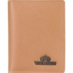 Etui na dokumenty. Niebieskie etui damskie Wittchen, ze skóry. Za 189,90 zł.