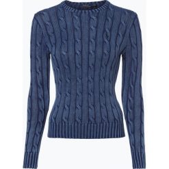 Swetry damskie: Polo Ralph Lauren – Sweter damski, niebieski