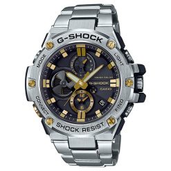 Zegarki męskie: Zegarek męski Casio G-Shock G-Steel GST-B100D-1A9ER