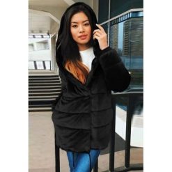 Kurtka AMORITA BLACK. Czarne kurtki damskie Kurtka AMORITA BLACK, s, bez wzorów. W wyprzedaży za 139,00 zł.