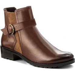 Botki CAPRICE - 9-25418-29 Brandy Ant Com 324. Brązowe botki damskie na obcasie marki Caprice, ze skóry. W wyprzedaży za 209,00 zł.