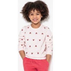 Bluzy dziewczęce rozpinane: Bluza w haftowane biedronki 3-12 lat