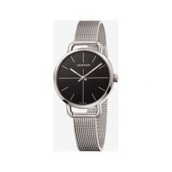 Calvin Klein Even Extension Zegarek Srebrny. Szare zegarki męskie Calvin Klein, srebrne. Za 1102,95 zł.