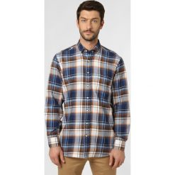 Andrew James - Koszula męska, beżowy. Brązowe koszule męskie Andrew James, xl, w kratkę, z bawełny, bez kołnierzyka, bez rękawów. Za 179,95 zł.