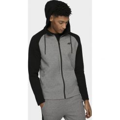 Bluza męska. Bluzy męskie s, bez wzorów, z bawełny, z kapturem, bez rękawów, z kapturem. Za 159,99 zł.