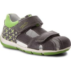 Sandały SUPERFIT - 2-00142-44 D Smoke Kombi. Szare sandały męskie skórzane marki Blukids. Za 232,00 zł.