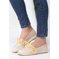 Espadryle damskie: Beżowe Espadryle First Impression