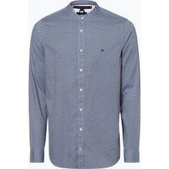 Tommy Hilfiger - Koszula męska, niebieski. Niebieskie koszule męskie TOMMY HILFIGER, m, bez wzorów, eleganckie, bez kołnierzyka, bez rękawów. Za 379,95 zł.