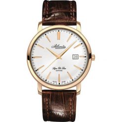 Zegarek Atlantic Męski Super De Luxe 64351.44.21 Rose Gold Szafir. Czerwone zegarki męskie Atlantic. Za 1597,80 zł.