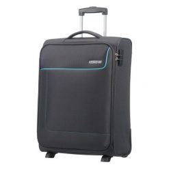 American Tourister Walizka Funshine Grafitowa Szara. Szare walizki marki American Tourister. W wyprzedaży za 299,00 zł.