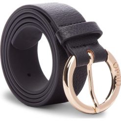 Pasek Damski LIU JO - 3Cm Belt Barona A68229 E0027 S Nero 22222. Czarne paski damskie Liu Jo, w paski, ze skóry ekologicznej. Za 199,00 zł.
