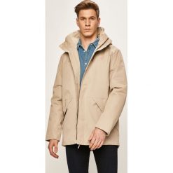 Pepe Jeans - Płaszcz Nick. Płaszcze męskie Pepe Jeans, s, bez wzorów, z bawełny, długie, z kapturem. Za 899,90 zł.