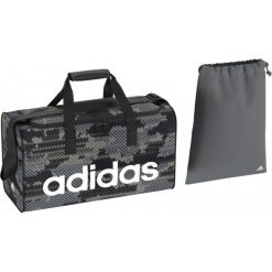 Torby podróżne: Adidas Torba Sportowa Lin Per Tb S Gr Vista Grey/Black/White S