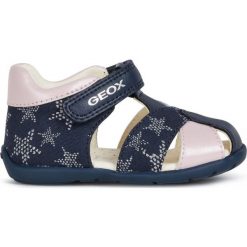 Geox tenisówki dziewczęce ELTHAN B021QA_01054_C0694 24 ciemnoniebieskie. Niebieskie trampki dziewczęce Geox, z bawełny. Za 179,00 zł.