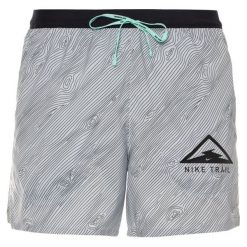 Szorty sportowe NIKE Flex Stride Trail CQ7949. Szare spodnie męskie Nike, xxl, bez wzorów, z poliesteru, sportowe. Za 189,00 zł.