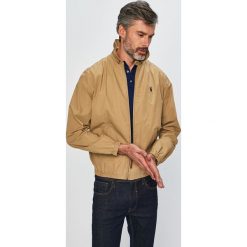 Polo Ralph Lauren - Kurtka. Brązowe płaszcze męskie Polo Ralph Lauren, xl, bez wzorów, z bawełny, krótkie, bez kaptura. Za 769,90 zł.