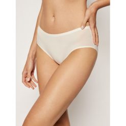 Figi klasyczne z wysokim stanem Chantelle SoftStretch C26440. Brązowe figi damskie Chantelle, bez wzorów, z elastanu. Za 69,00 zł.