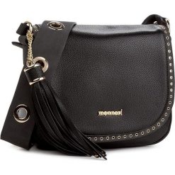 Torebka MONNARI - BAG7900-020 Black. Czarne listonoszki damskie marki Monnari. W wyprzedaży za 129,00 zł.