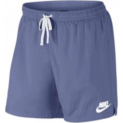 Nike Spodenki M Nsw Short Wvn Flow Purple Slate White M. Białe spodenki sportowe męskie marki Nike, s, z tkaniny, sportowe. Za 129,00 zł.