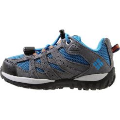 Columbia CHILDRENS REDMOND Obuwie hikingowe static blue/heatwave. Niebieskie buty sportowe męskie Columbia, ze skóry, outdoorowe. Za 229,00 zł.