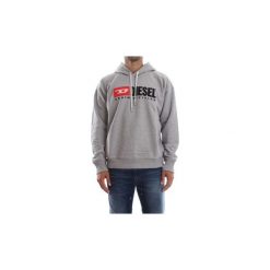 Bluzy Diesel 00SH34 0CATK S-DIVISION. Szare bluzy męskie Diesel, s, bez wzorów, bez kołnierzyka, bez rękawów, bez kaptura. Za 415,83 zł.