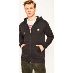 Bluza DC Rebel EDYFT03492. Czarne bluzy męskie DC, xl, bez wzorów, z bawełny, bez kołnierzyka, bez rękawów, bez kaptura. W wyprzedaży za 199,00 zł.