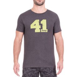 T-shirty męskie: T-shirt w kolorze ciemnoszarym